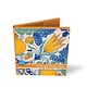 Porte-cartes, carreaux bleu Delft, Fruits et fleurs
