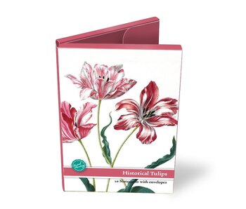 Kaartenmapje, Groot, Historisch tulpen, Merian
