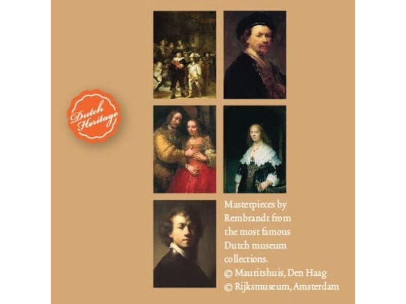 Card Wallet,  Large, Rembrandt's Masterpieces