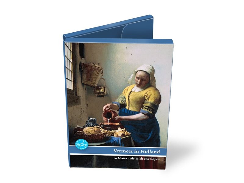 Kaartenmapje, Thema Johannes Vermeer