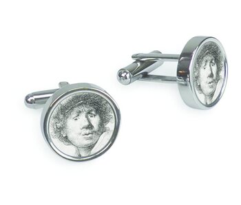 Cufflinks, Curious Face, Rembrandt