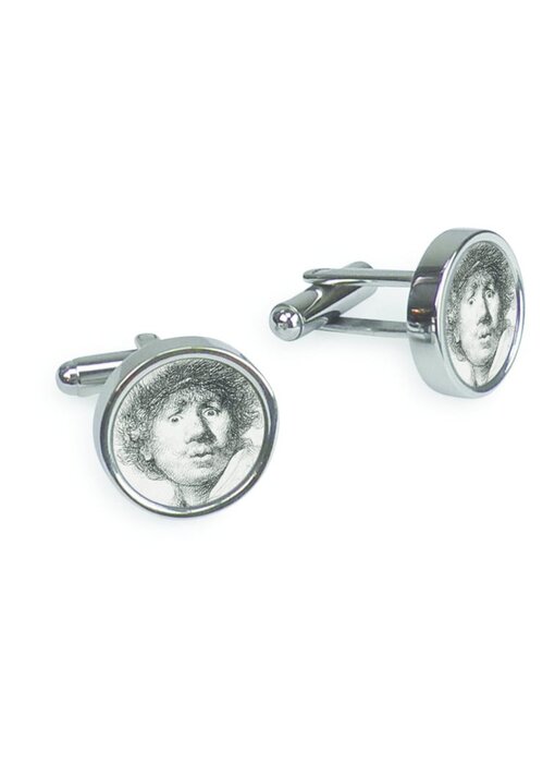 Cufflinks, Curious Face, Rembrandt