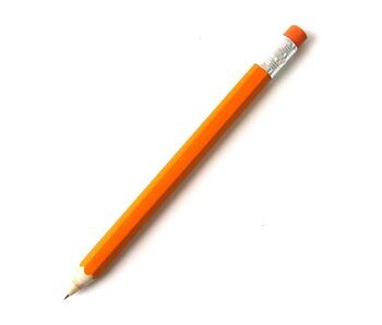 Bolígrafo de madera, naranja