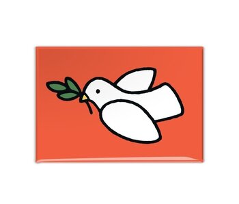 Aimant pour réfrigérateur, Colombe de la paix, Dick Bruna