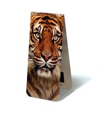 Marcapaginas magnético, cabeza de tigre Marcapaginas magnético, cabeza de tigre