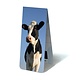 Marque-page magnétique, vache à la recherche dans l'appareil photo