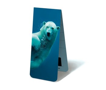 Magnetisches Lesezeichen, schwimmender Eisbär