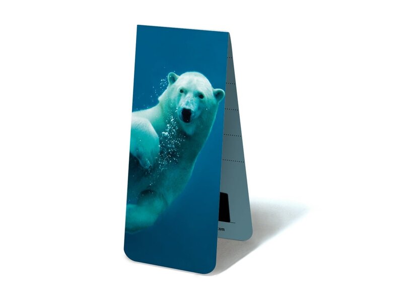 Magnetisches Lesezeichen, schwimmender Eisbär