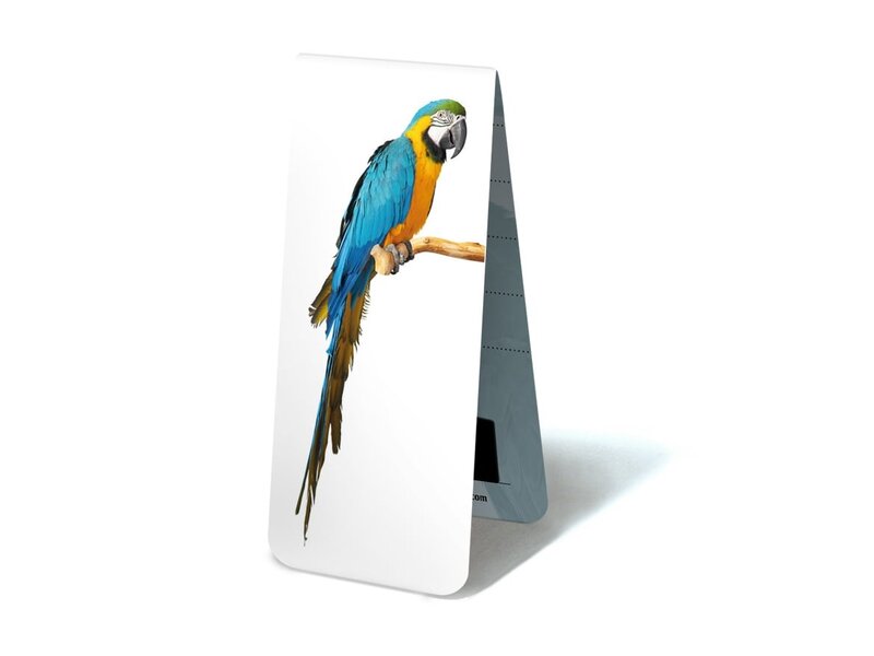 Magnetische Boekenlegger, Papegaaien Ara