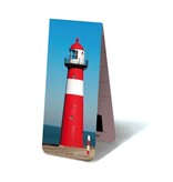 Magnetic Bookmark, Lighthouse red and white Magnetic Bookmark, Lighthouse red and white