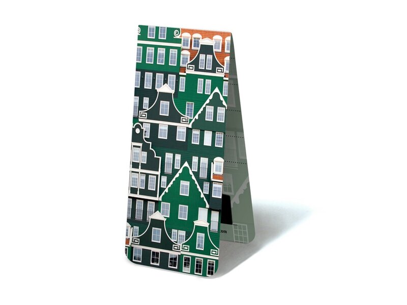 Magnetisches Lesezeichen, niederländische Häuser