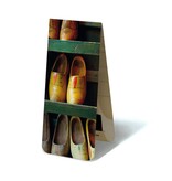 Magnetic Bookmark, Wooden shoes in rack
