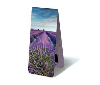 Magnetic Bookmark, Lavender field