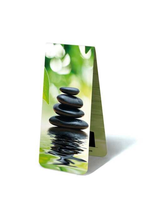 Magnetisches Lesezeichen, Steine, Zen