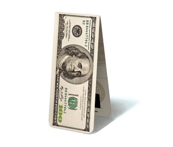 Magnetisches Lesezeichen, 100-Dollar-Note