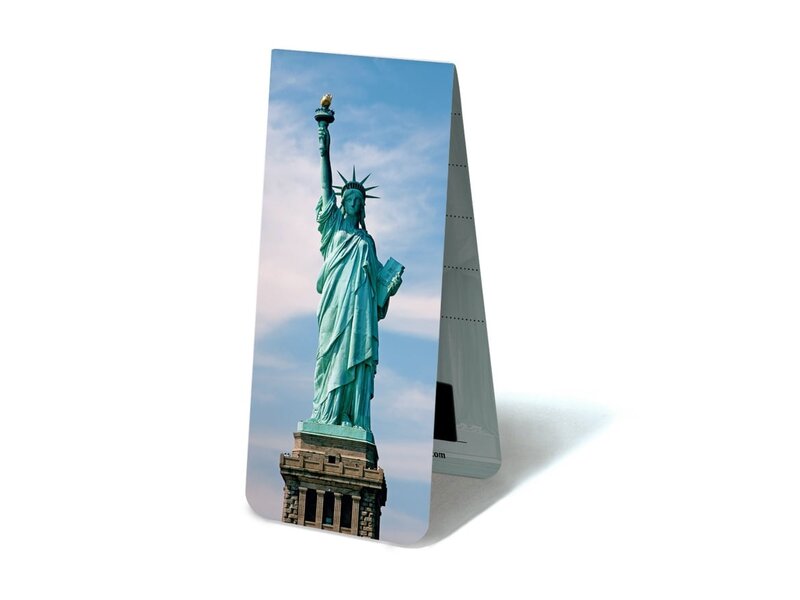 Marcador magnético, estatua de la libertad