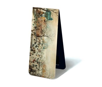 Magnetische Boekenlegger,  Avercamp, Winterlandschap