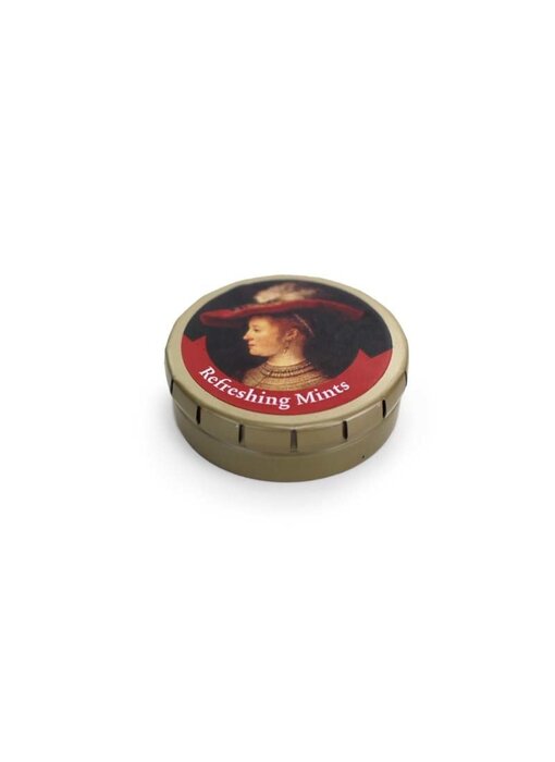 Peppermint tin, Saskia, Rembrandt