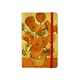Cuaderno de tapa blanda A6, girasoles, 1888, Van Gogh