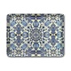 Plateau de service midi (27 x 20 cm), tulipes bleu Delft