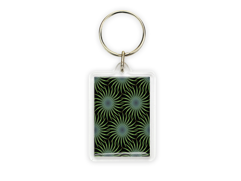 Keyring, Optical Art - Colours