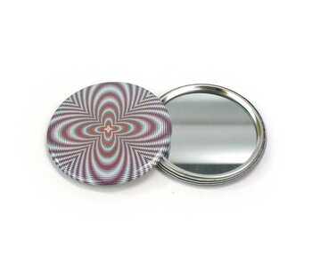 Taschenspiegel, klein, Ø 60 mm, Optical Art OA 2