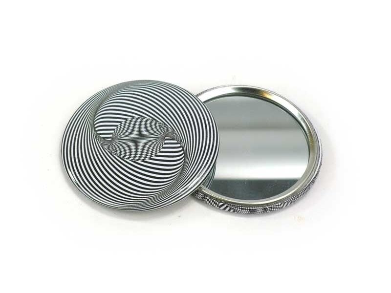 Pocket Mirror, Small, Ø 60 mm,   Optical Art OA 3