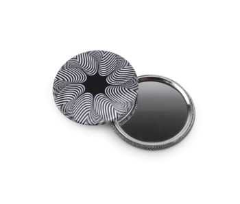 Pocket Mirror, Small, Ø 60 mm,  Optical Art OA 6