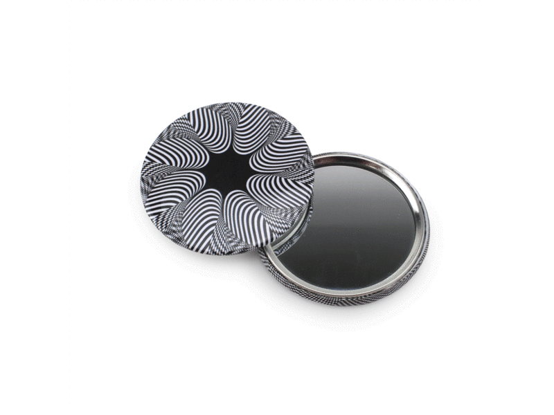 Pocket Mirror, Small, Ø 60 mm,   Optical Art OA 6