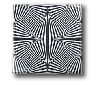 Fridge Magnet, Optical Art OA 10
