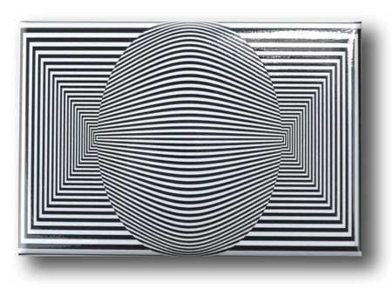 Kühlschrankmagnet, Optische Kunst OA 11