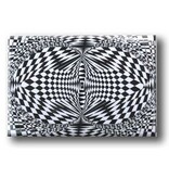 Fridge Magnet, Optical Art OA 14 Fridge Magnet, Optical Art OA 14