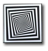 Fridge Magnet, Optical Art OA 15