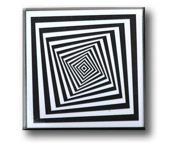 Fridge Magnet, Optical Art OA 15
