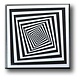 Fridge Magnet, Optical Art OA 15