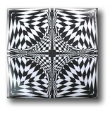 Fridge Magnet, Optical Art OA 17 Fridge Magnet, Optical Art OA 17