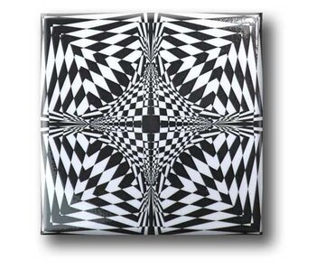 Fridge Magnet, Optical Art OA 17