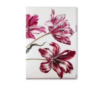 Funda portadocumentos, A4, Tres tulipanes, Merian
