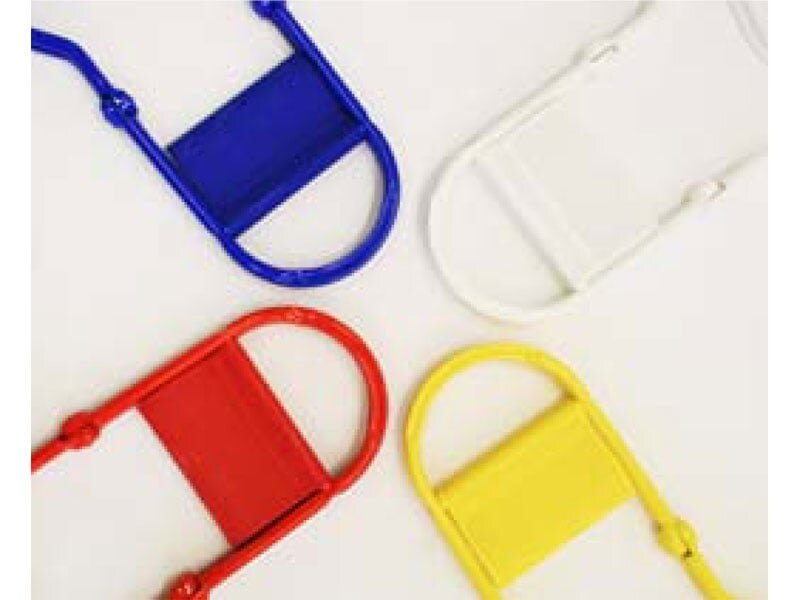 Museum Chair Kids Gelb 59 x 35 x 4,2 cm