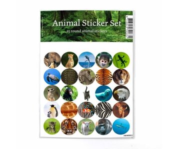 Feuille d'autocollants, Animaux