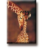 Aimant de réfrigérateur, Girafe Aimant de réfrigérateur, Girafe