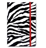 Softcover-Notizbuch, Zebrahaut