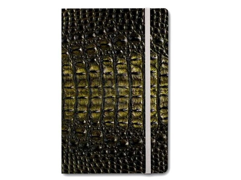 Softcover Notebook, Huid Krokodil