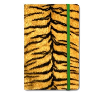 Softcover-Notizbuch A6, Tigerfell