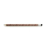 Bleistift mit samtige Oberfläche, Tierhoutmuster, Giraffe Bleistift mit samtige Oberfläche, Tierhoutmuster, Giraffe
