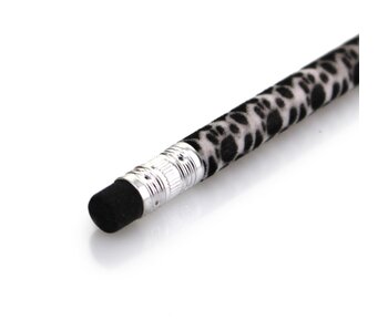 Bleistift mit samtige Oberfläche, Tierhoutmuster, Leopard