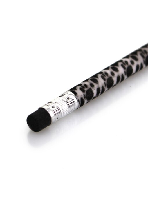 Lápiz de terciopelo, estampado de leopardo