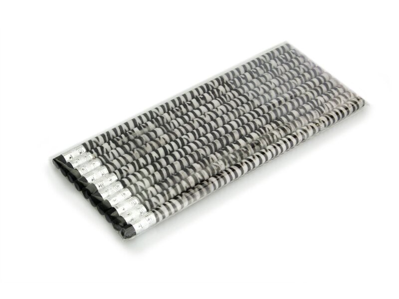 Fluwelen potlood, Zebra print