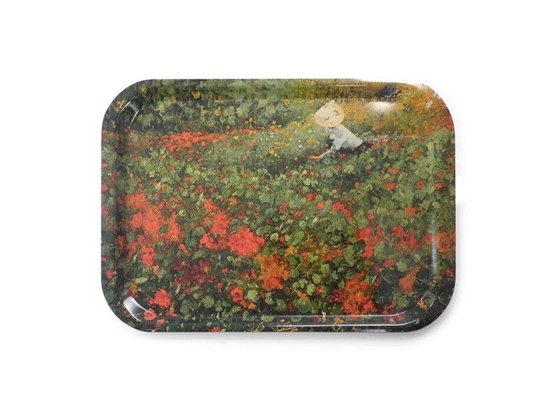 Plateau en stratifié grand format, Van Looy, Le jardin