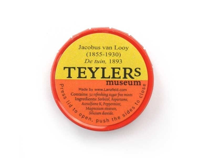Peppermint tin, The Garden, Van Looy